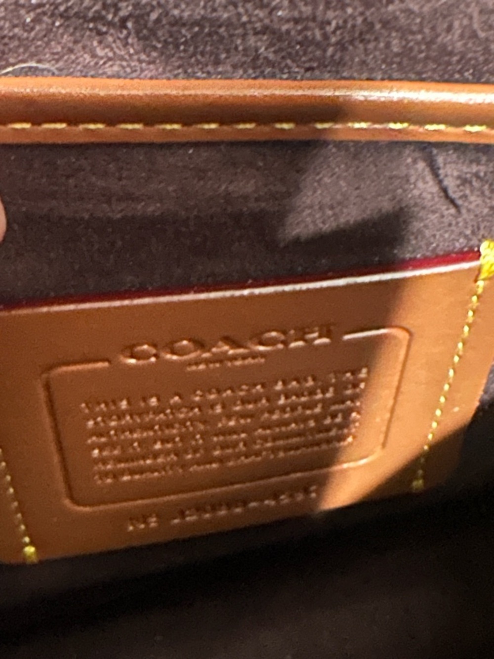 COACH Beat Bag Burgandy Wine Oxblood Leather Shoulder Crossbody Bag Purse Chain - Picture 16 of 17